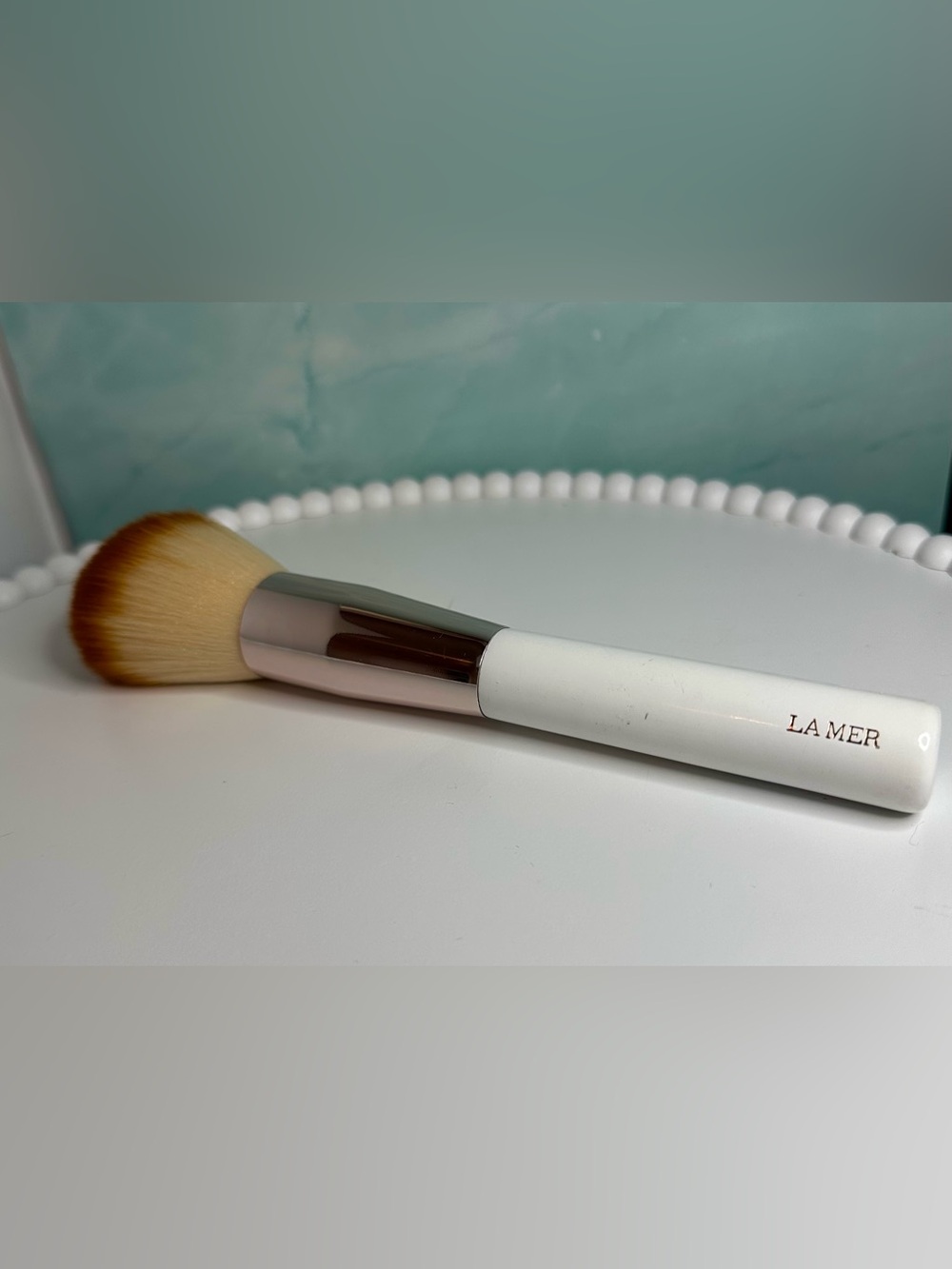 La Mer Powder Brush Synthetic Bristles NWOB